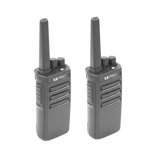 DUO PACK TX-600 Radio Portátil UHF, 5W 16 CANALES 400-470 MHz